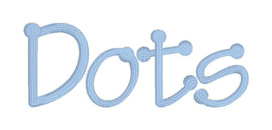 The Dots Font