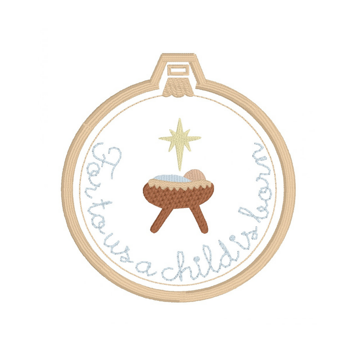 Nativity Christmas Ornament