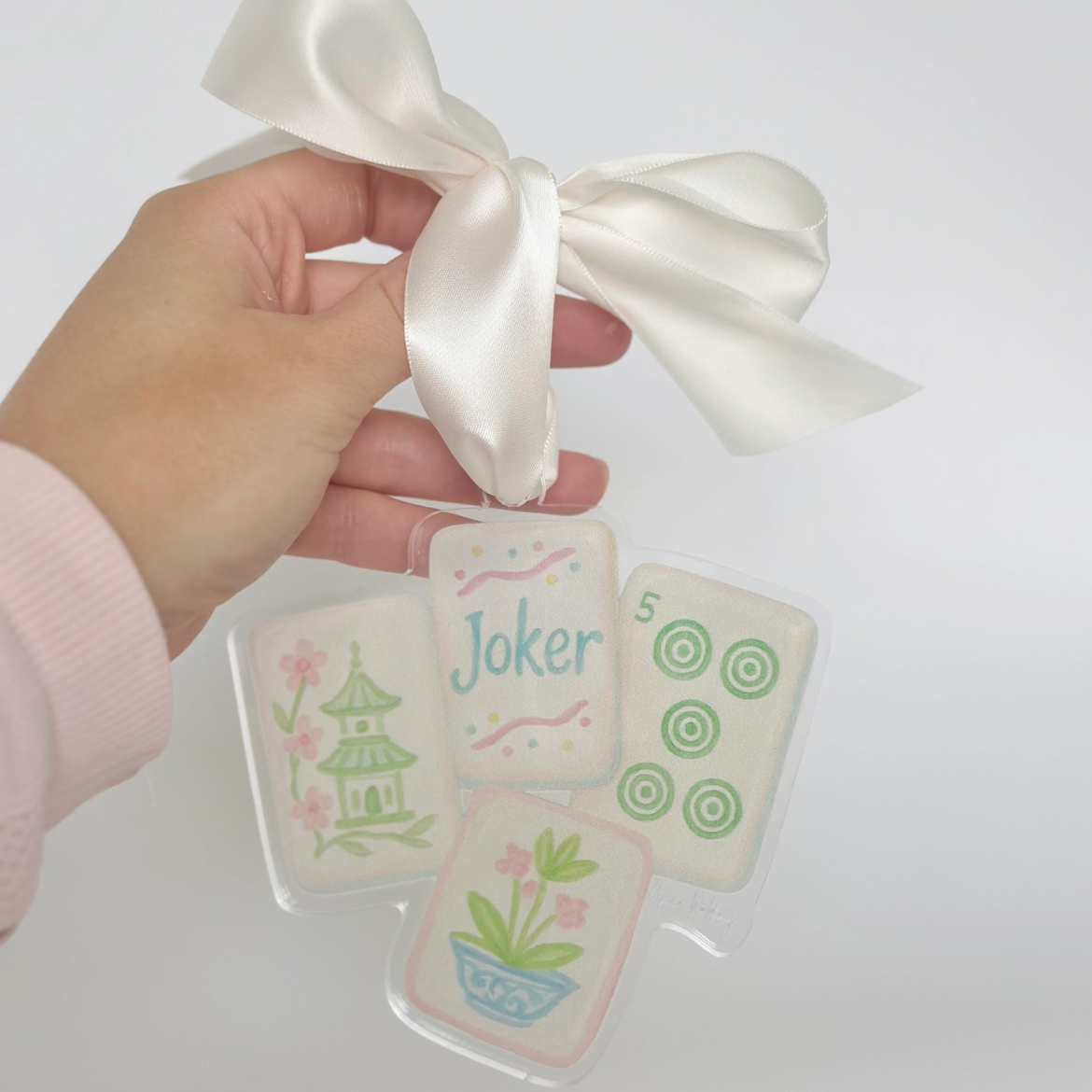 Mahjong Acrylic Ornament