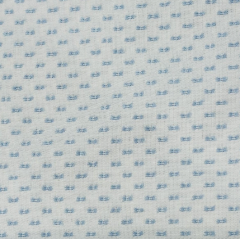 Blue Swiss Dot