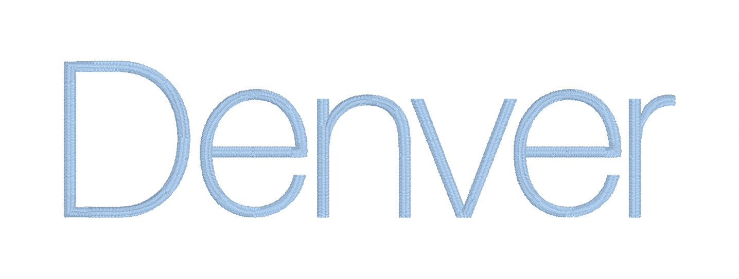 The Denver Font