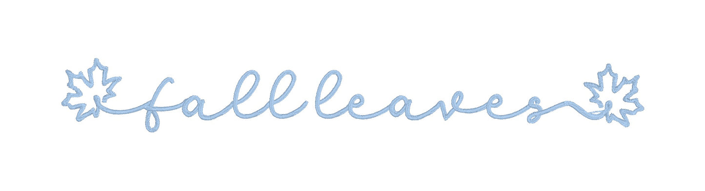 The Fall Leaves Font