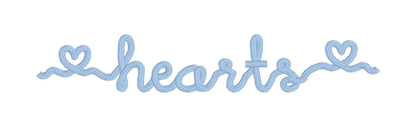The Hearts Font