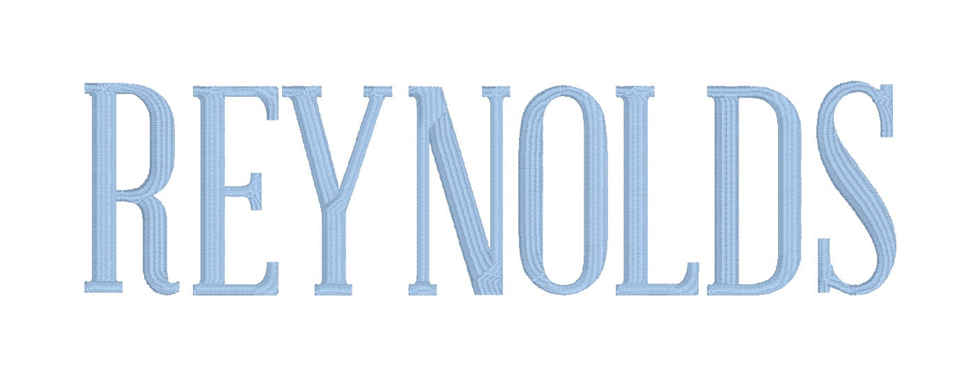 The Reynolds Font
