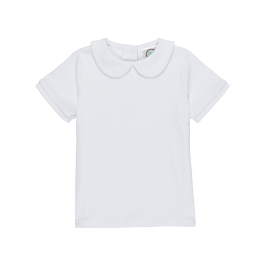 Short Sleeve Peter Pan Shirt