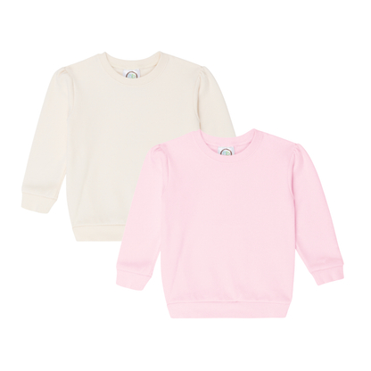 Pumpkin Face Puff Sleeve Sweatshirt