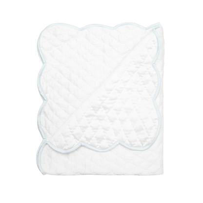 Hand Quilted Satin Blanket