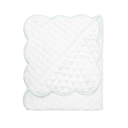 Hand Quilted Satin Blanket