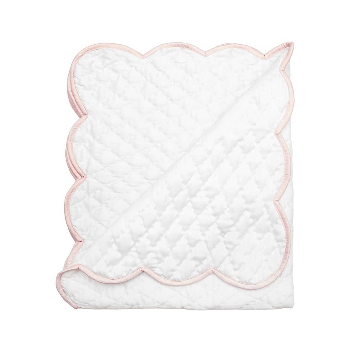 Hand Quilted Satin Blanket