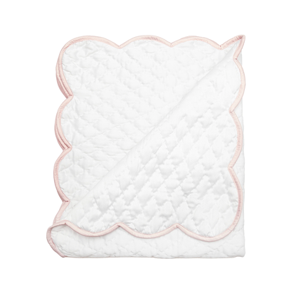 Hand Quilted Satin Blanket