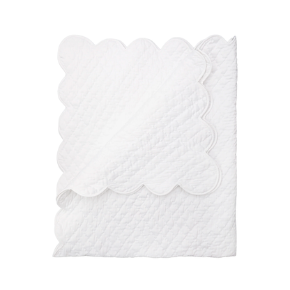 Hand Quilted Satin Blanket