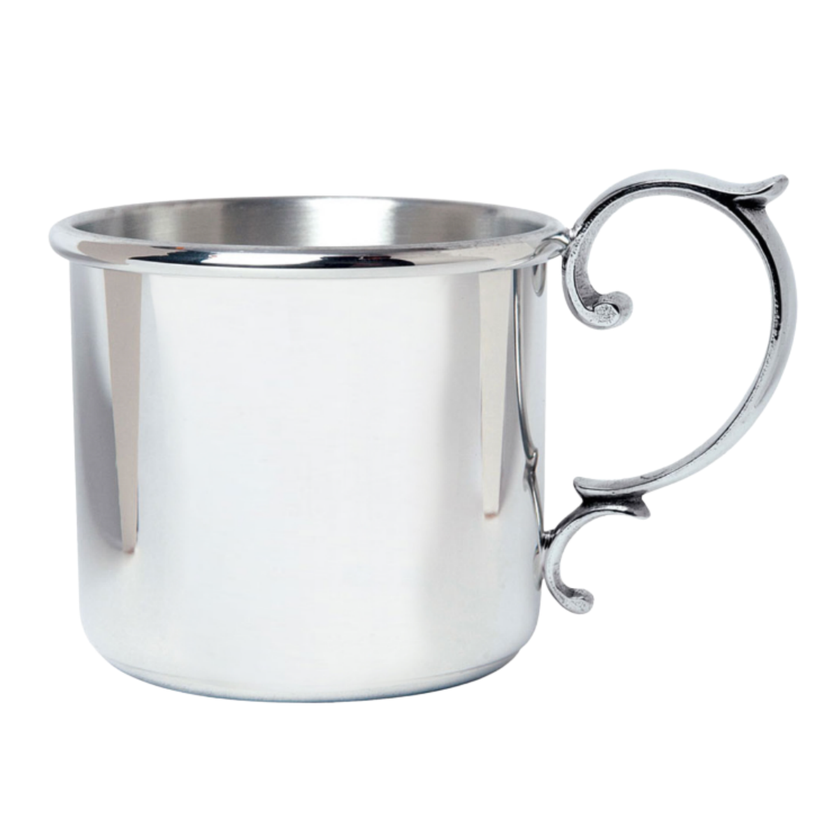 Heirloom Scroll Handle Straight Baby Cup