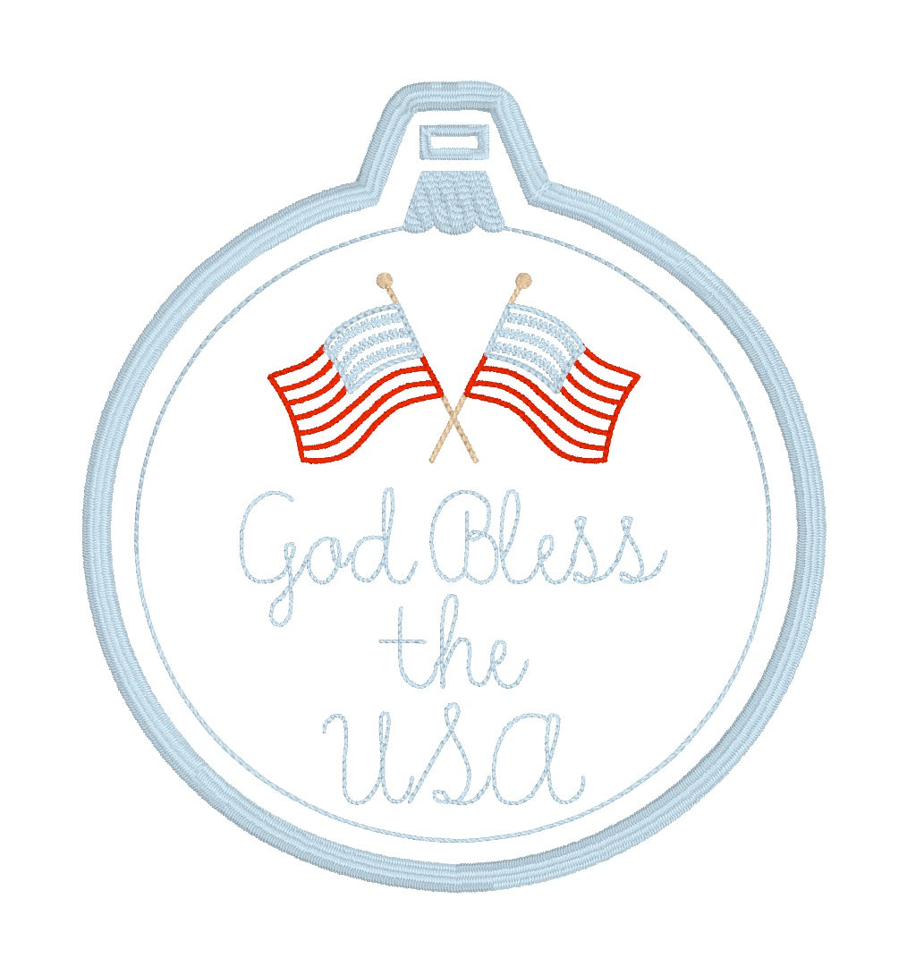 America 250th Commemorative Ornament