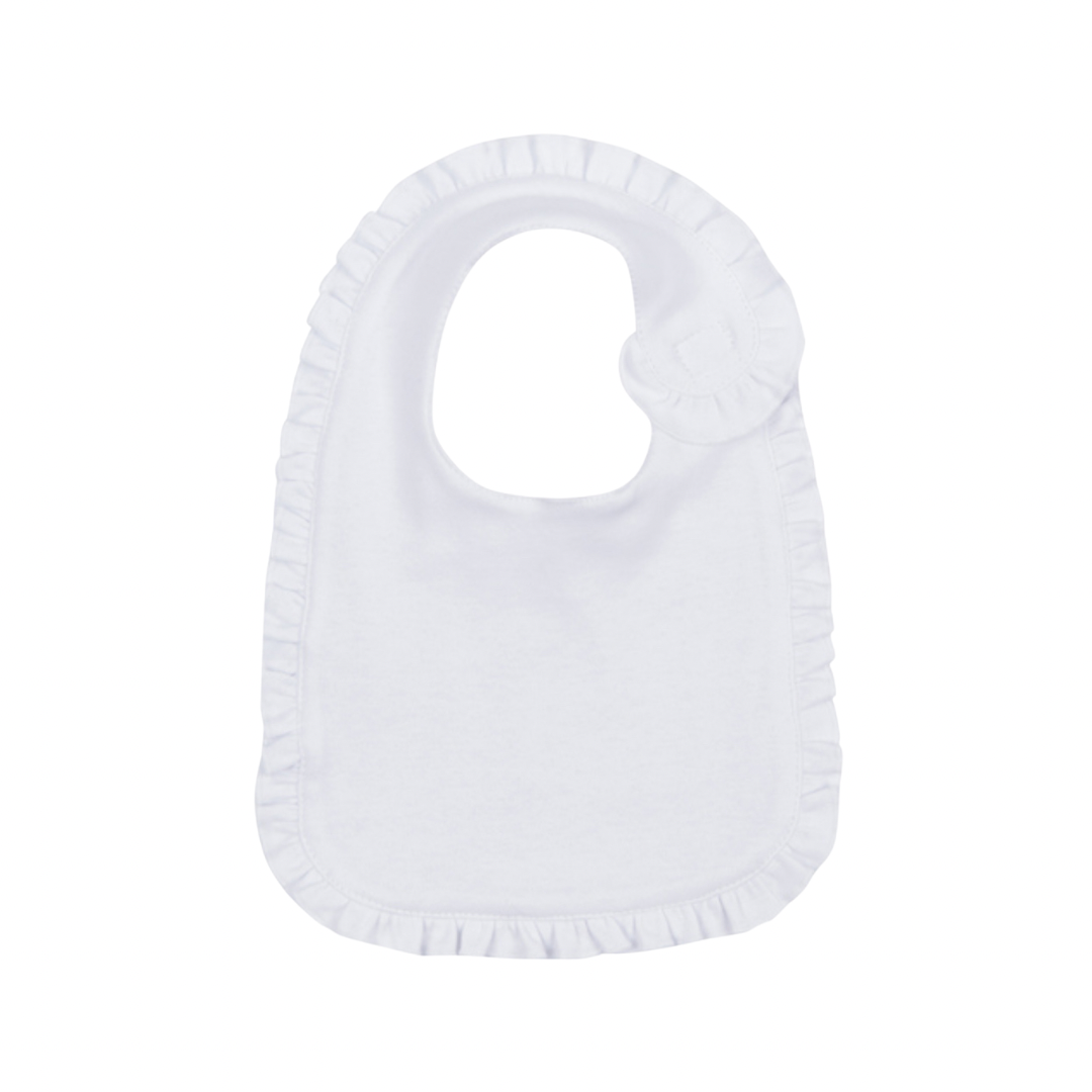 Ruffle Trim Bib