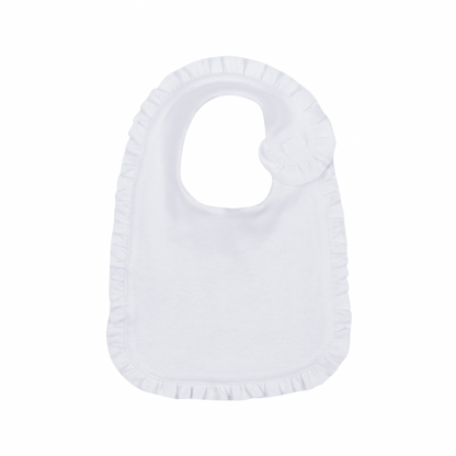 Ruffle Trim Bib