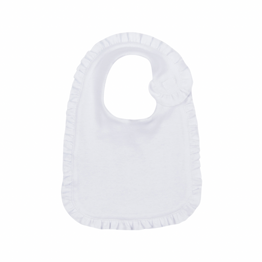 Ruffle Trim Bib