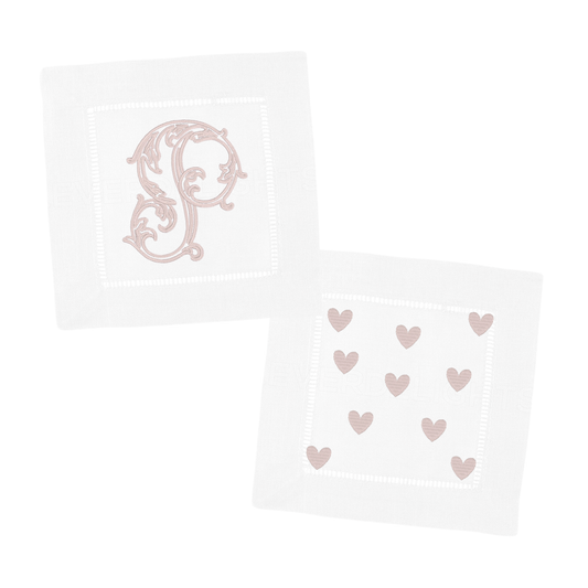 Valentine's Day Cocktail Napkins - Set of 4