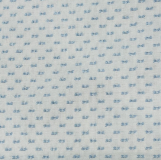 Blue Swiss Dot