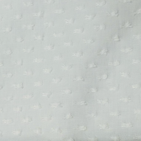 White Swiss Dot