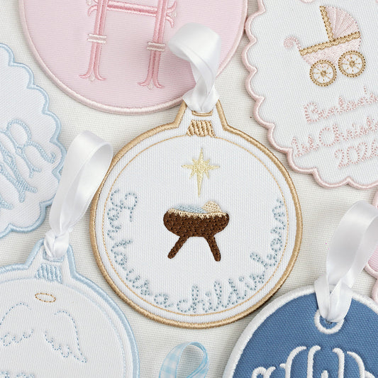 Nativity Heirloom Christmas Ornament