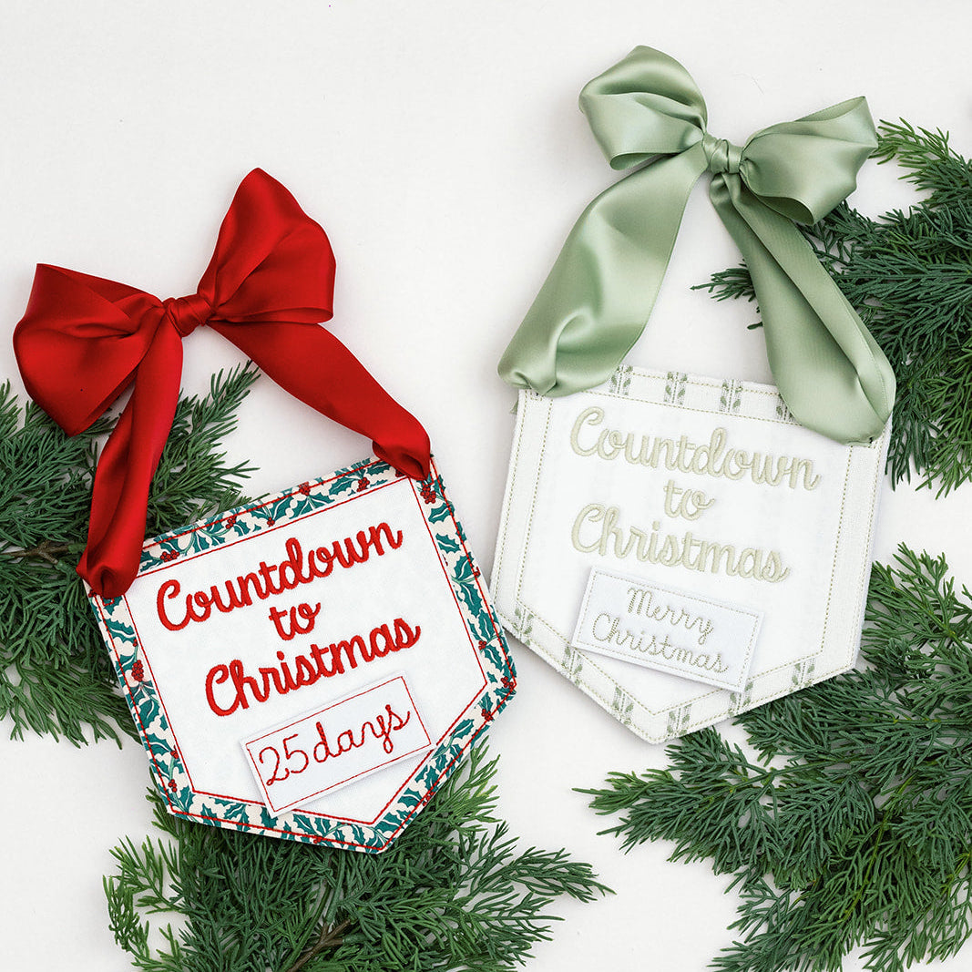 Countdown to Christmas Pennant Banner