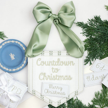 Countdown to Christmas Pennant Banner