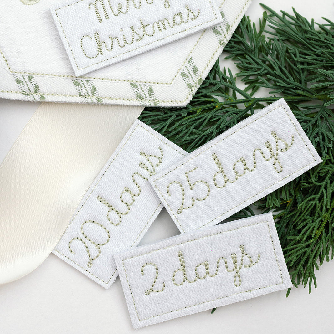 Countdown to Christmas Pennant Banner