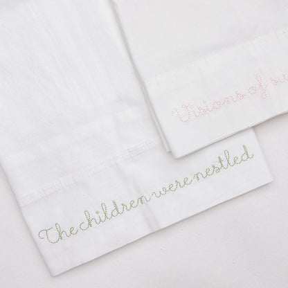Personalized Holiday Pillowcase