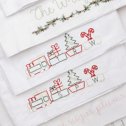 Personalized Holiday Pillowcase