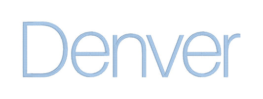 The Denver Font