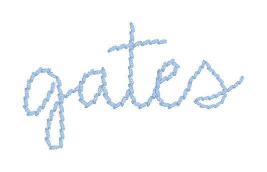 The Gates Font