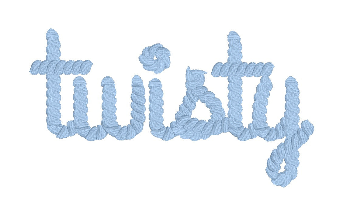 The Twisty Font