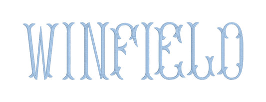 The Winfield Font