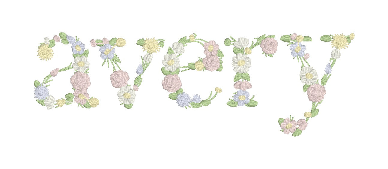 The Avery Font