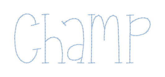 The Champ Font