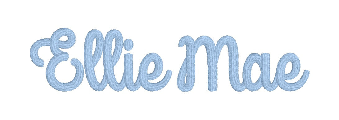 The Ellie Mae Font