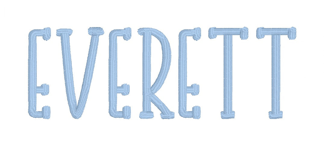 The Everett Font