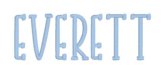 The Everett Font