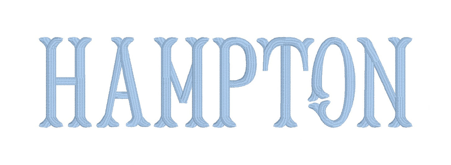 The Hampton Font