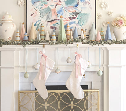 Pastel Baubles Ginger Jars with 22K Gold Accents