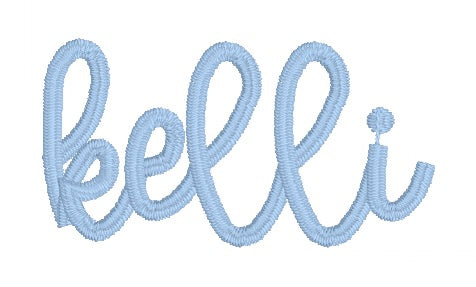 The Kelli Font