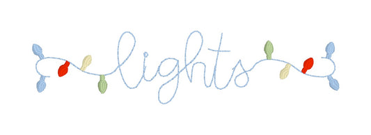 The Lights Font