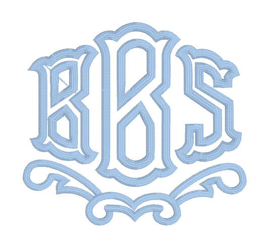 The Lola Monogram - Applique