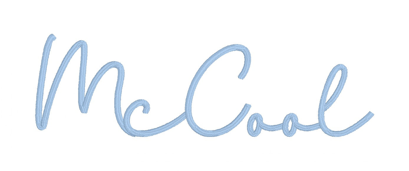 The McCool Font