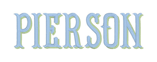 The Pierson Font