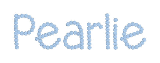 The Pearlie Font